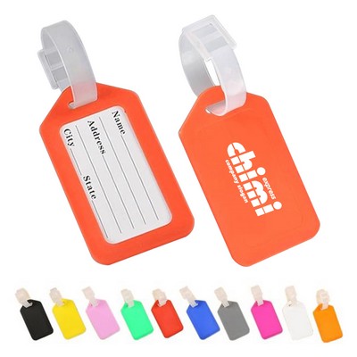 Vibrant Plastic Luggage Tag