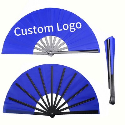 13" Kung Fu Folding Clack Fan