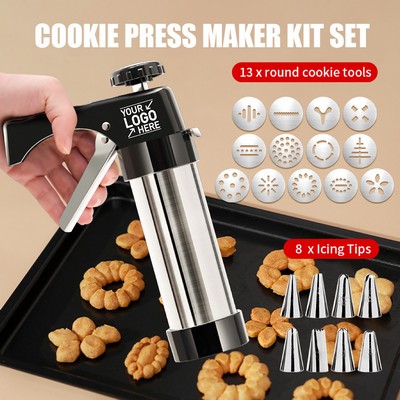 Cookie Press Maker Kit Set