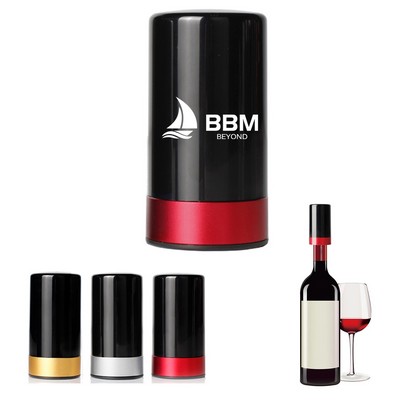 Aluminum Alloy Wine Vacuum Stopper