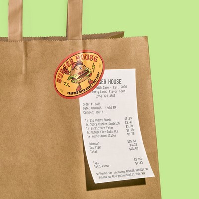 4"x2" Oval Roll Labels