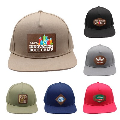 The '67 Snapback, Leather Patch - Full Color Digital