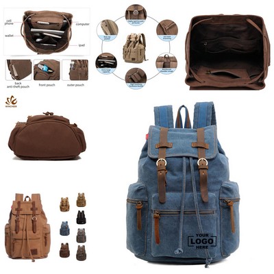 Vintage Canvas Backpack