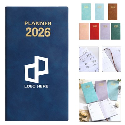 A6 2026 Pocket Weekly Planner Notepad - 1 Pack