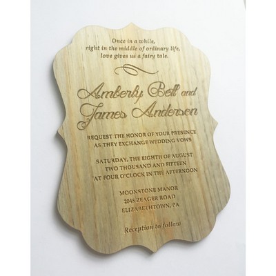 Hardwood Cards & Invitations
