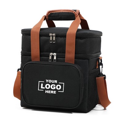 Insulated Oxford Lunch Tote Bag