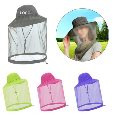 Mosquito Head Net Bucket Hat
