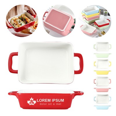 Cooking Cake Pie Kitchen Oven Pan Porcelain Baking Dish