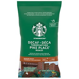 Starbucks® Decaf Pike Place® Ground Coffee Portion Packs
