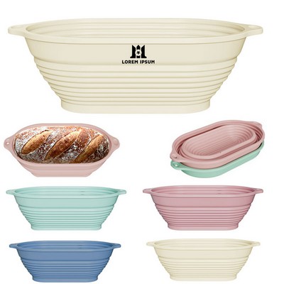 Foldable Silicone Basket for Baking