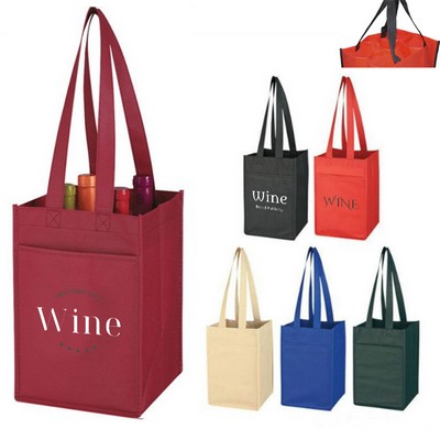 Four Bottle Wine Tote