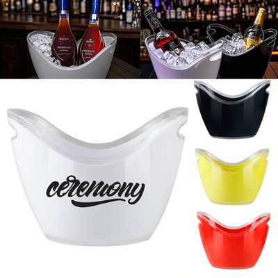 Plastic Double layer Beer Ice Bucket