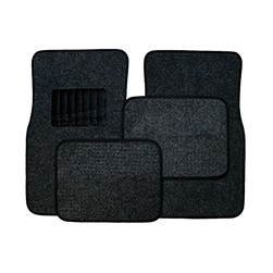 Black Carpet Floor Mats