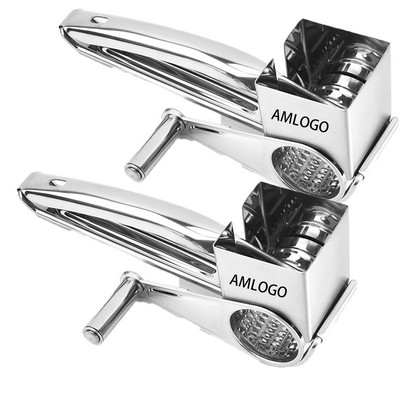 Essential Stainless Steel Rotary Cheese Grater