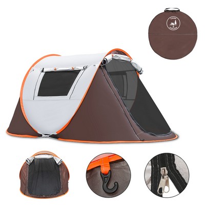 4-Person Instant Pop-Up Family Tent