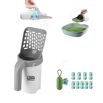 Cat Litter Scooper All-in-One Holder