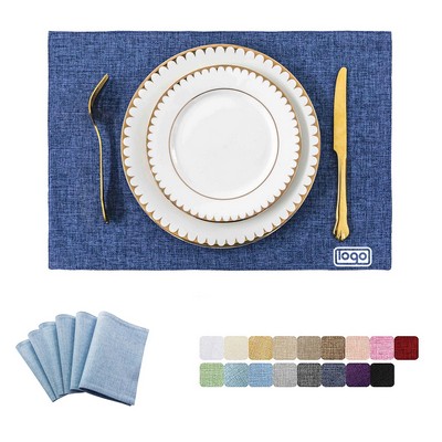 Double Layer Linen Placemat