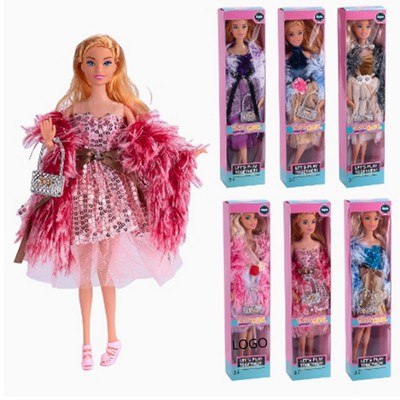 Hepburn Retro Evening Dress Doll