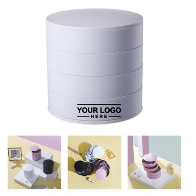 360° Rotating 4-Tier Jewelry Organizer