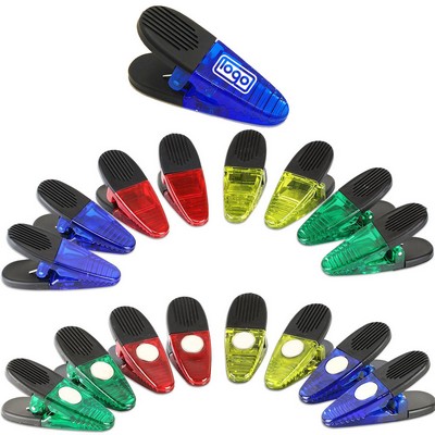 Thick Plastic Clip with Neodymium Magnet Durable Versatile All-Purpose