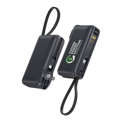 10,000mAh 2-in-1 Hybrid Fast Charge Power Bank