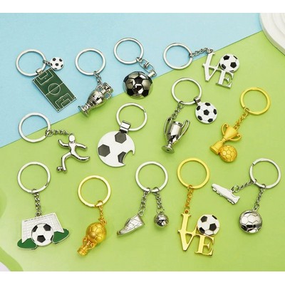 World Cup Metal Keychain