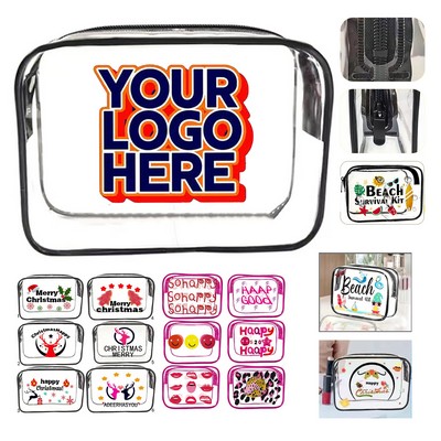 PVC Transparent Cosmetic Bag