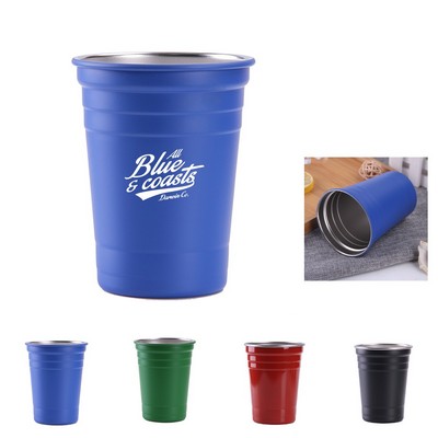 16oz Stainless Steel Stadium Cup