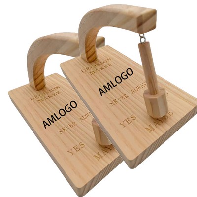 Navigating Tough Decisions with Wooden Wisdom