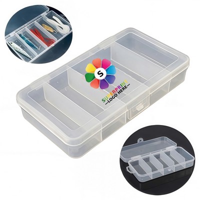 7" PP 5 Compartment Fishing Lure Organizer