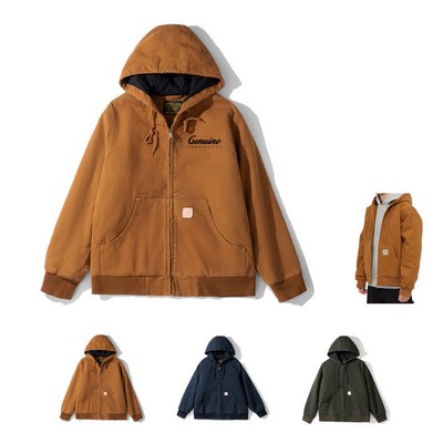 Men Insulated Flannel Jacket