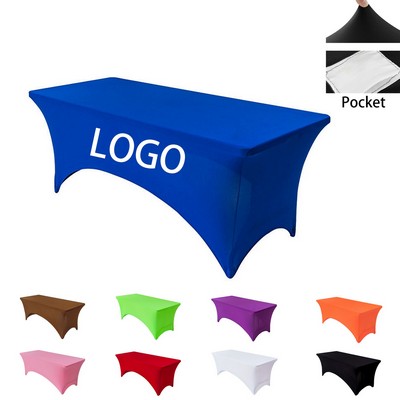 Full Color Stretch Spandex Table Cloth