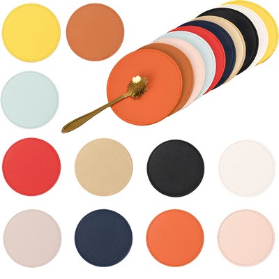 PU Leather Coasters