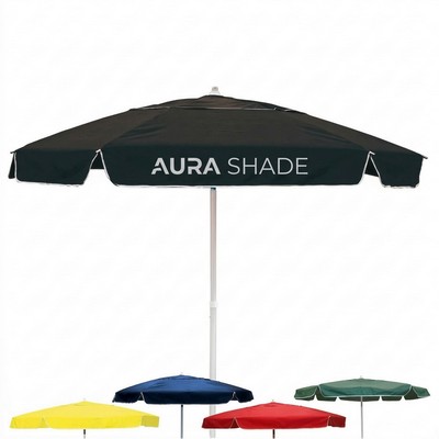 Folded Patio Umbrell