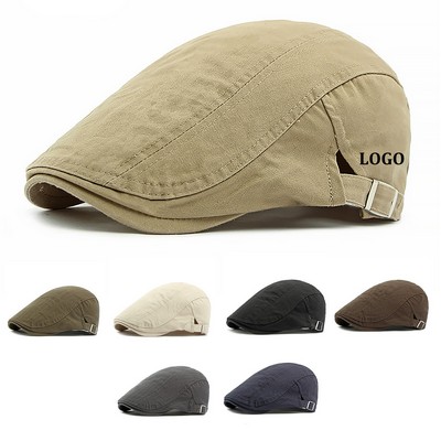 Unisex Denim Newsboy Cap