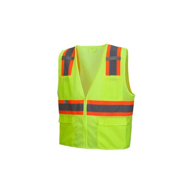 Pyramex RVZ23 Series Two-Tone Type R - Class 2 Hi-Vis Safety Vest