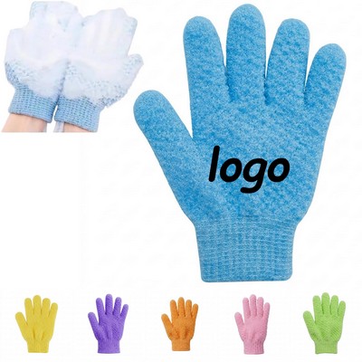 Hypoallergenic Exfoliating Skin Friendly Mitts
