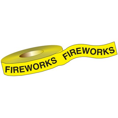 Traffic Control Fireworks Barrier Tape (1200' x 3")