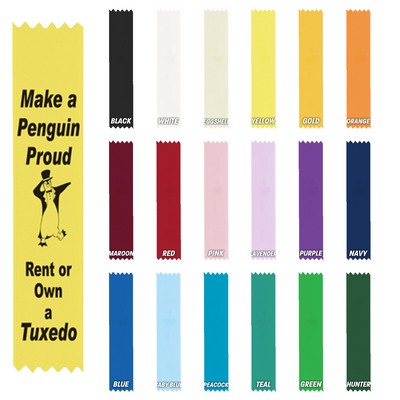 1 5/8"x8" Premium Grade Custom Ribbon