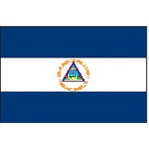 4'x6' Nicaragua U.N. Nylon Outdoor Flag - Style C