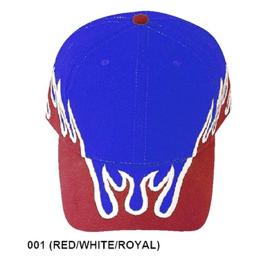 Pro Style Constructed 6 Panel Heavy Brushed Cotton Flare Cap