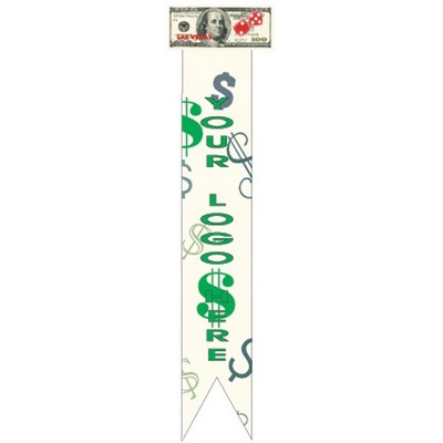 Las Vegas Dice $100 Bill Bookmark w/ Black Back