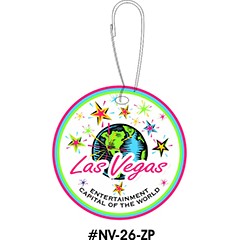 Las Vegas Chip Zipper Pull