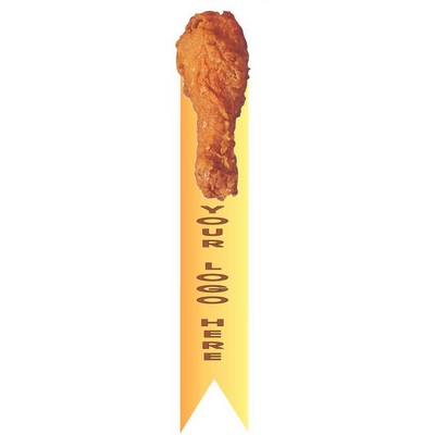 Chicken Leg Bookmark w/ Black Back