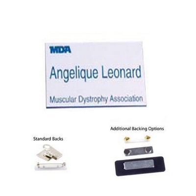 2"x3" Laser Engraved Name Badge