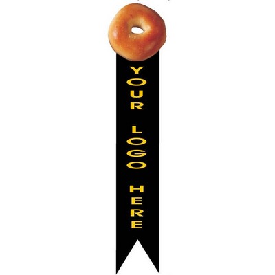 Round Bagel Bookmark w/ Black Back