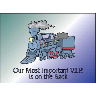 Steam Engine Rectangle Photo Hand Mirror (2½"x3½")