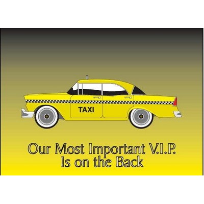 Taxicab Rectangle Photo Hand Mirror (2½"x3½")