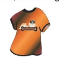 St. Bernard Dog T-Shirt Lapel Pin