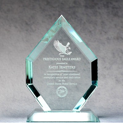 Liberty Diamond Jade Award - 11"